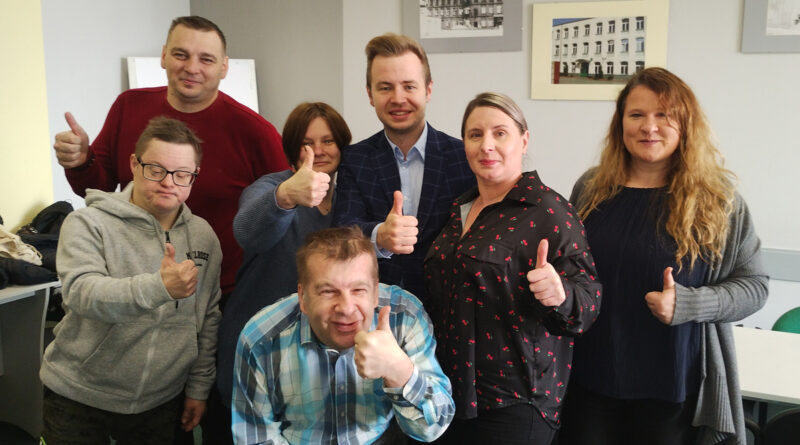 Pierwsza wizyta studyjna w PUP w Pabianicach.